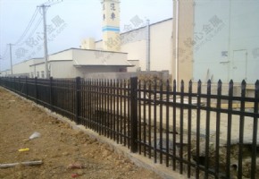 Zinc steel guardrail
