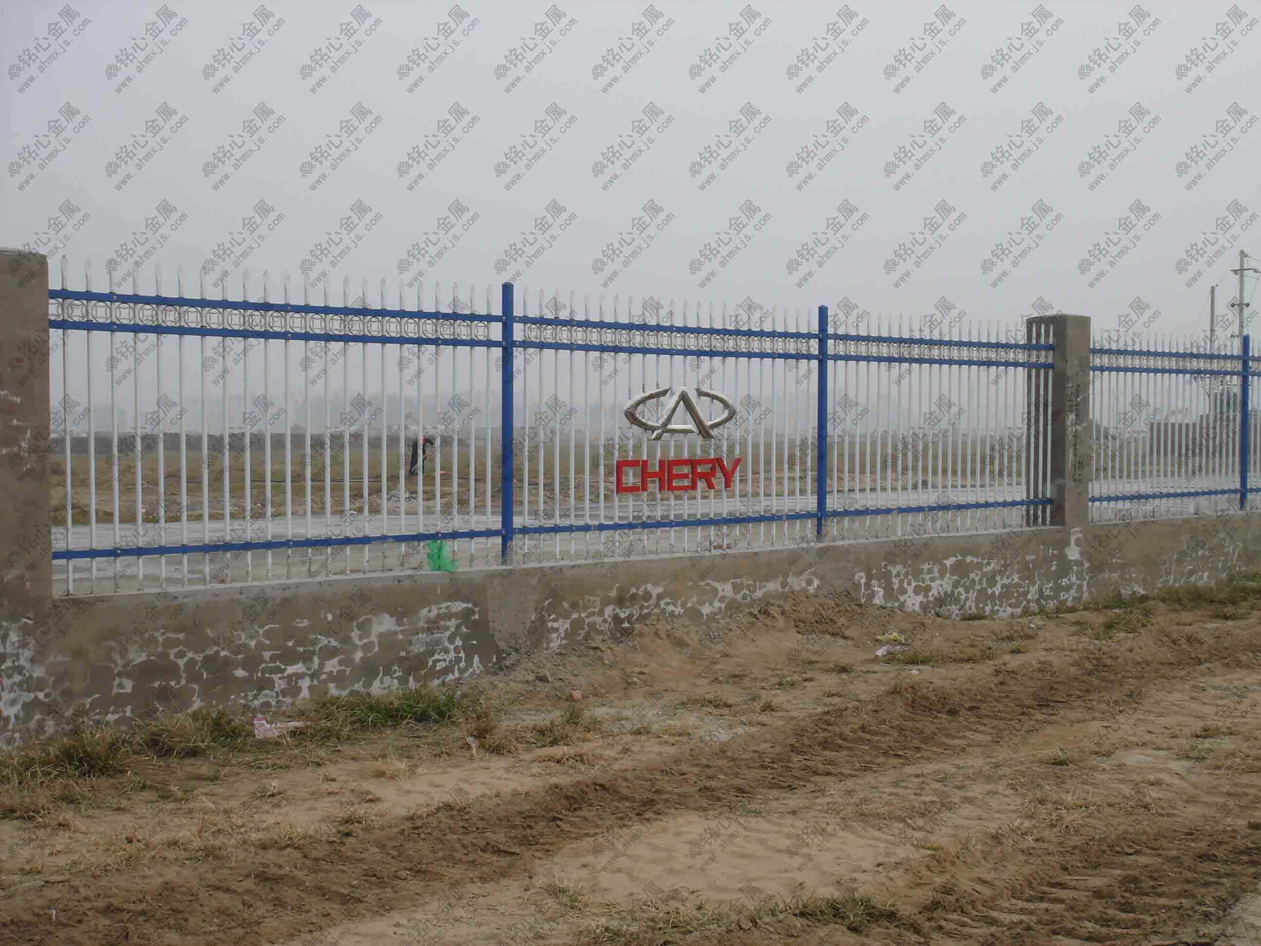 Zinc steel guardrail